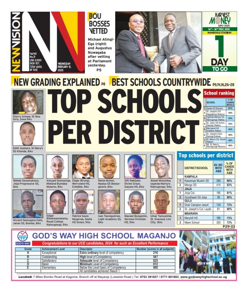 Naalya Secondary Schools; A perfect choice for Senior One